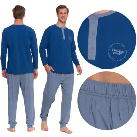 pizama-meska-dwuczesciowa-dlugie-spodnie-dlugi-rekaw-bawelniana-moraj-r-xl