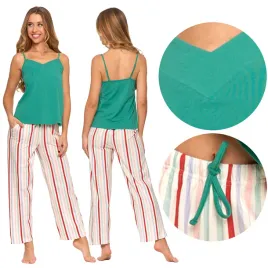 pizama-damska-bawelniana-dwuczesciowa-dlugie-spodnie-top-moraj-r-xl