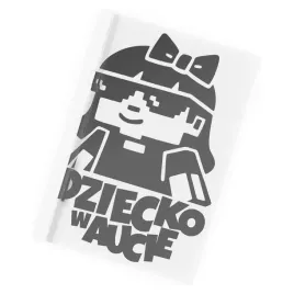 naklejka-dziecko-w-aucie-dziewczynka-w-okularach-na-szybe