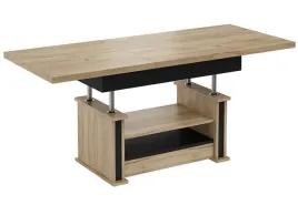 lawostol-stol-lawa-l29-szuflada-polka-rozkladana-do-210cm-dab-craft-czarny