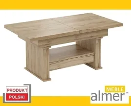 lawostol-stol-lawa-l29-szuflada-rozkladany-do-210cm-dab-craft-zloty
