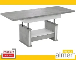 lawostol-stol-lawa-l29-szuflada-rozkladana-do-200cm-beton-jasny-bialy