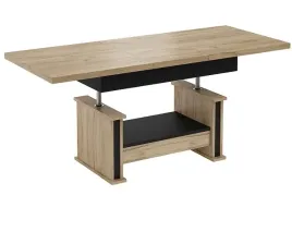 lawostol-lawa-stol-l05-szuflada-rozkladana-do-160cm-dab-craft-zloty-czarny