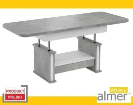 lawostol-stol-lawa-l02-szuflada-rozkladana-160cm-podnoszona-atelier-bialy