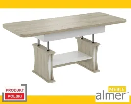 lawostol-lawa-stol-l03-rozkladany-do-160cm-dab-sonoma-bialy