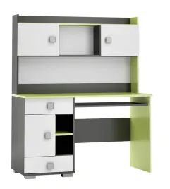 biurko-meble-do-pokoju-dziecka-mlodziezowe-szuflady-nadstawka-green-y34