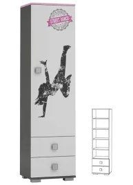 szafa-mlodziezowa-rozowa-pokoj-dziecka-street-dance-y2-szuflady-grafika