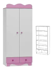 szafa-do-pokoju-dziecka-z-polkami-maja-n25-rozowa-80x53-w-190