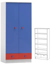 szafa-dziecieca-niebieska-czerwona-biala-bricks-n25-80x53-w-177