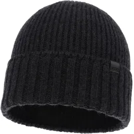 czapka-zimowa-meska-100percent-welna-merino-bezszwowa-agbo-bruner-ciemno-szara