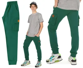 spodnie-dresowe-chlopiece-bojowki-joggery-r-110-zielony-produkt-pl