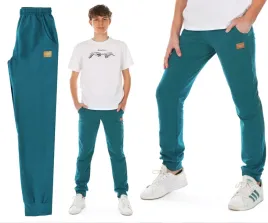 spodnie-dresowe-chlopiece-super-jakosc-dres-r-140-turkusowy-produkt-pl