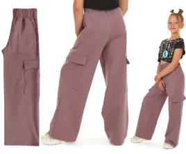 szerokie-bojowki-spodnie-dresowe-dziewczece-wide-leg-fiolet-roz-134-prod-pl