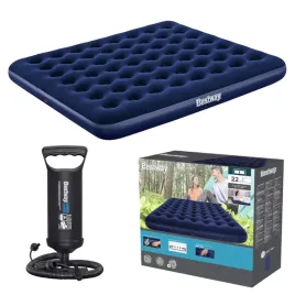 materac-dmuchany-welurowy-dwuosobowy-203x183-lozko-bestway-67004-pompka