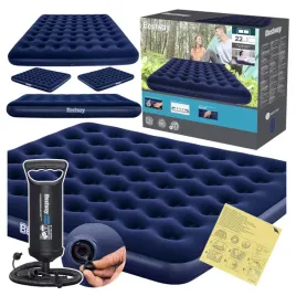 materac-turystyczny-dmuchany-dwuosobowy-welurowy-203x183-bestway-z-pompka