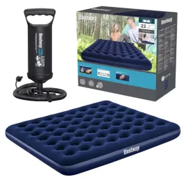 dmuchany-materac-dwuosobowy-turystyczny-203x183x22cm-bestway-pompka-reczna