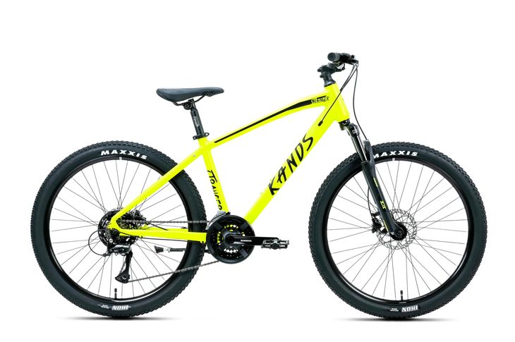 Rower MTB Kands Stranger rama aluminium 14 koło 26 hydraulika żółty 2026