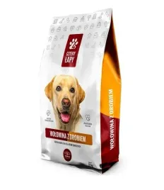 sucha-karma-dla-psa-cztery-lapy-wolowina-z-drobiem-10-kg