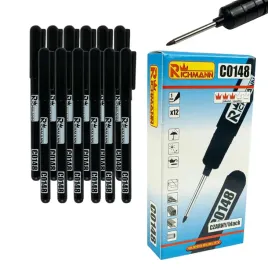 zestaw-markerow-budowlany-cienki-1mm-czarny-wydluzona-koncowka-12szt