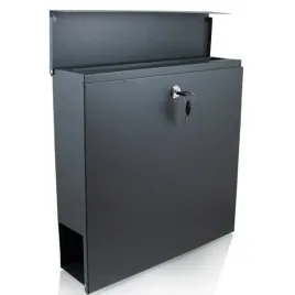 skrzynka-pocztowa-na-listy-nascienna-z-gazetnikiem-37x37x10-grafitowa