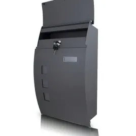 stalowa-skrzynka-na-listy-z-gazetnikiem-solidna-nascienna-z-zamkiem