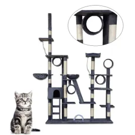 drapak-dla-kota-xxl-siwy-z-domkiem-sizal-plusz-plac-zabaw-dla-kota