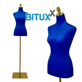 manekin-krawiecki-regulowany-na-stojaku-popiersie-niebieski