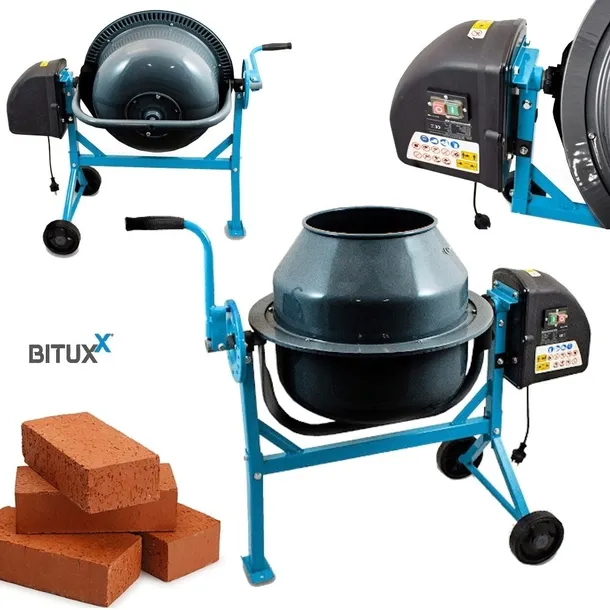 Betoniarka elektryczna BITUXX 65L 220W mieszarka do betonu 230V