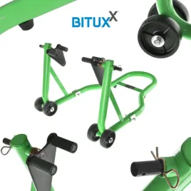 bituxx-stojak-serwisowy-250-kg-zielony-uchwyt-pod-przednie-kolo-motocykla