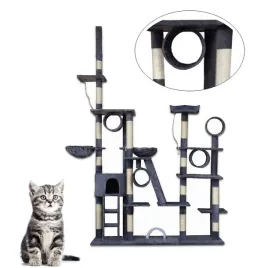 drapak-dla-kota-xxl-siwy-z-domkiem-sizal-plusz-plac-zabaw-dla-kota