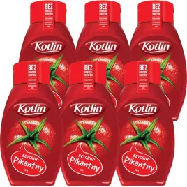 kotlin-ketchup-pikantny-450-g-x-6-sztuk