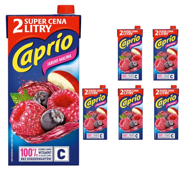 caprio-napoj-jablko-malina-2-l-waga-z-opakowaniem-2079-kg
