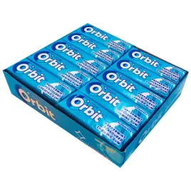 Zdjęcie produktu Orbit Peppermint Bezcukrowa guma do żucia 14 g x 30 sztuk