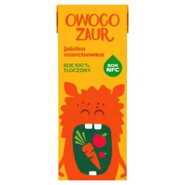 owocozaur-sok-100-percent-tloczony-jablko-marchewka-200-ml