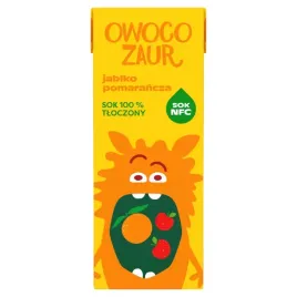 owocozaur-sok-100-percent-tloczony-jablko-pomarancza-200-ml