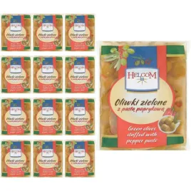 helcom-oliwki-zielone-z-pasta-paprykowa-195-g-x-12-sztuk