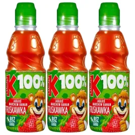 kubus-100percent-sok-jablko-marchew-banan-truskawka-300-ml-x-3-sztuk