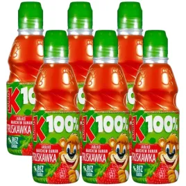 kubus-100percent-sok-jablko-marchew-banan-truskawka-300-ml-x-6-sztuk