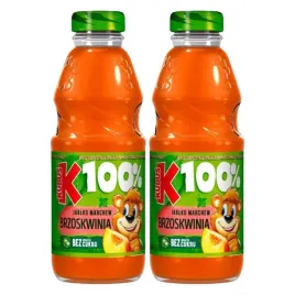 kubus-100percent-sok-jablko-marchew-brzoskwinia-300-ml-x-2-sztuk