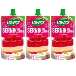 lowicz-deser-a-la-sernik-z-malinami-na-zimno-100-g-x-3-sztuk