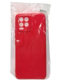 nakladka-silikonowa-realme-8-pro-czerwona-matowa-mikrofibra