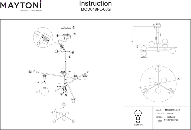 lampa-wiszaca-rama-czarna-i-matowa-zlota-klosz-ze-szkla-matowego-6-punktowa-liczba-punktow-swiatla-6