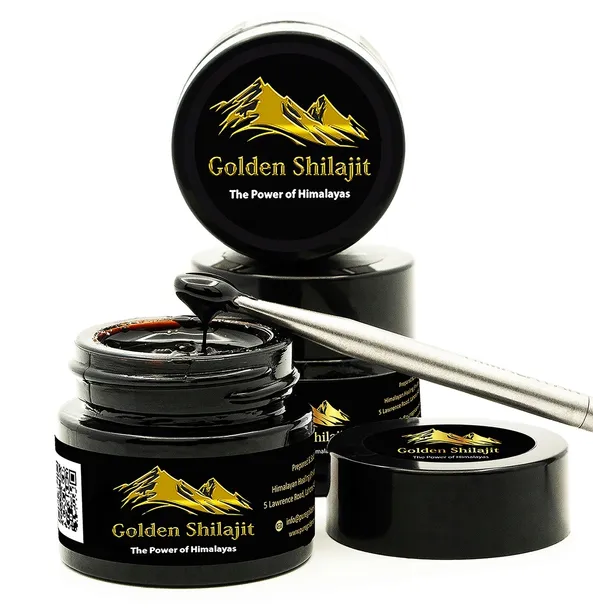 Mumio Bio Golden Shilajit 40g Najwyższa Dawka na Mocne Kości i Zdrowe Stawy
