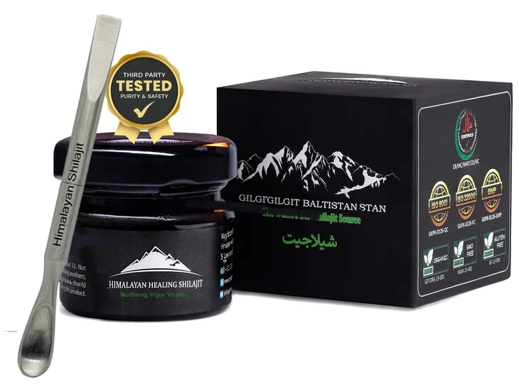 ORYGINAŁ HEALING SHILAJIT MUMIO żywe himalajskie 50G MOC Stawów i Kości