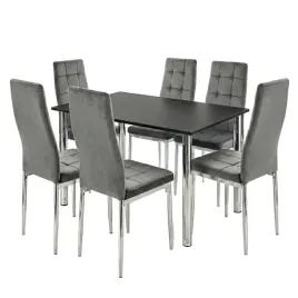 zestaw-stol-lugano-120x80-blat-czarny-nogi-chrom-6-krzesel-monako-szarych-w