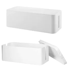 organizer-na-kable-przewody-pojemnik-pudelko-z-pokrywa-40x13x15cm-bialy