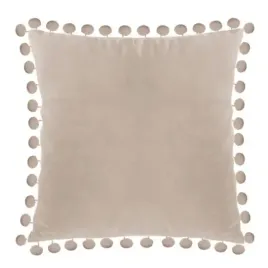 modna-poszewka-dekoracyjna-pomponiki-welur-40x40-jasny-bez-poduszka-ozdobna