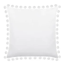 modna-poszewka-dekoracyjna-pomponiki-welur-40x40-biala-poduszka-ozdobna