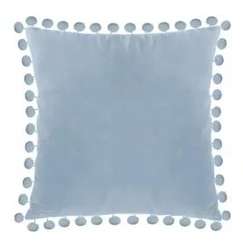 stylowa-poszewka-dekoracyjna-pomponiki-welur-40x40-blekit-poduszka-ozdobna