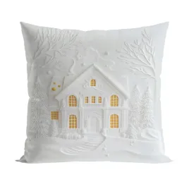 swiateczna-poszewka-dekoracyjna-biala-efekt-3d-40x40cm-glamour-zimowy-domek
